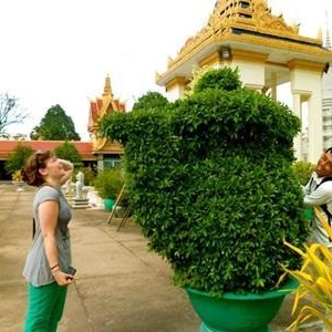 Johanna V au Cambodge